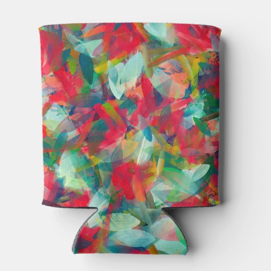 Rafraîchisseur Pour Canette Rouge Vert Bleu Bleu Jaune Abrégé (Dos)