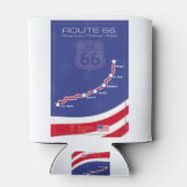 Rafraîchisseur Pour Canette Route66 B (Dos)