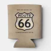Rafraîchisseur Pour Canette Route 66 (personnalisable) (Dos)