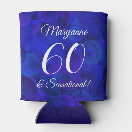 Rafraîchisseur Pour Canette Royal Blue 60 et fête d'anniversaire sensationnell (Dos)