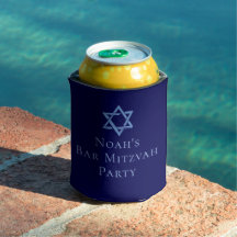 Royal Blue Bar Mitzvah Star de David Party