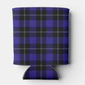 Rafraîchisseur Pour Canette Royal Blue Black Plaid (Dos)