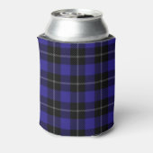 Rafraîchisseur Pour Canette Royal Blue Black Plaid (Can Dos)