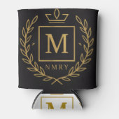 Rafraîchisseur Pour Canette "Royal NMKY Emblem – Monogram M Crest Design" (Devant)