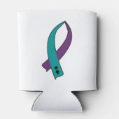 Rafraîchisseur Pour Canette Ruban de sensibilisation au suicide (Dos)