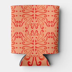 Rafraîchisseur Pour Canette Ruby Floral : Motif géométrique tribal.