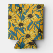 Rafraîchisseur Pour Canette Rudbekia jaune (Devant)