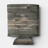 Rafraîchisseur Pour Canette Rustic Country Buck and Doe Wedding Favor (Dos)