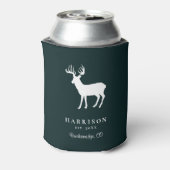 Rafraîchisseur Pour Canette Rustic Deer Green Personnalisé (Can Dos)