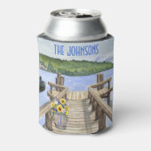 Rafraîchisseur Pour Canette Rustic Lake House Famille à thème (Can Dos)