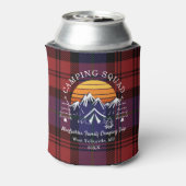 Rafraîchisseur Pour Canette Rustic Plaid Tartan Family Camping Squad (Can Dos)
