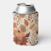 Rafraîchisseur Pour Canette Rustique Terracotta Maple Feuille Mariage d'automn (Can Dos)