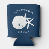 Rafraîchisseur Pour Canette Sable Bleu Côtier Dollar Épée (Dos)