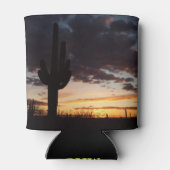 Rafraîchisseur Pour Canette Saguaro Sunset III Arizona Desert Paysage (Dos)
