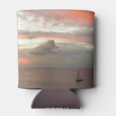 Rafraîchisseur Pour Canette Sailboat de Sunset Beautiful (Dos)