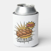 Rafraîchisseur Pour Canette Saint Challah Drôle juif juif Hanoukka juif (Can devant)