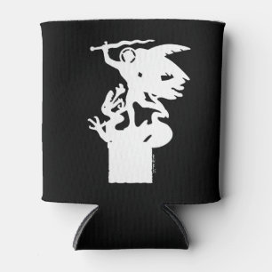 Rafraîchisseur Pour Canette Saint Michael et Dragon (en blanc)