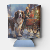 Rafraîchisseur Pour Canette Saison de Noël de l'espagnol Springer anglais (Dos)