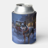 Rafraîchisseur Pour Canette Saison de Noël des bovins australiens (Can devant)