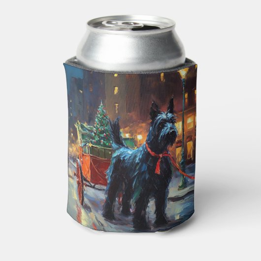 Rafraîchisseur Pour Canette Saison de Noël du Terrier écossais (Can Dos)