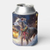 Rafraîchisseur Pour Canette Saison de Noël Greyhound (Can devant)