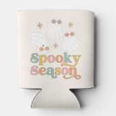 Rafraîchisseur Pour Canette Saison Éffrayante Retro Halloween Cute Ghost (Dos)