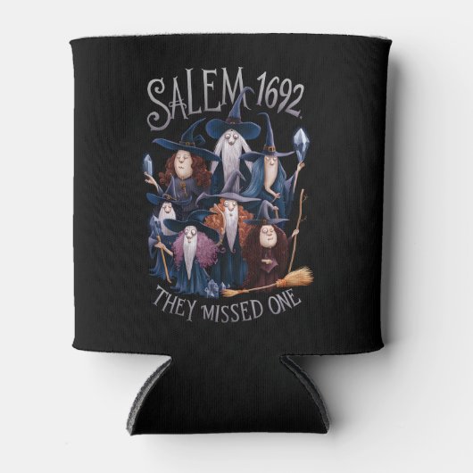 Rafraîchisseur Pour Canette Salem 1692 Ils Ont Manqué Une Sorcière Halloween (Devant)