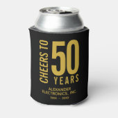 Rafraîchisseur Pour Canette Salutations à 50 ans anniversaire d'affaires (Can Dos)