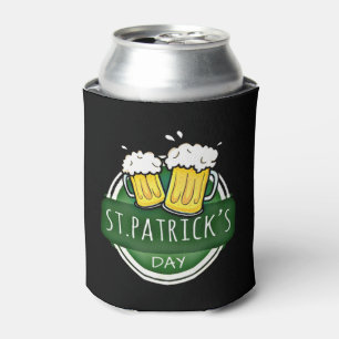 Rafraîchisseur Pour Canette Salutations à St Patrick's Day Beer Mugs