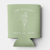 Rafraîchisseur Pour Canette Salutations Au Mariage Double Côté Coozie (Dos)