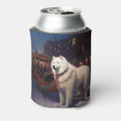 Rafraîchisseur Pour Canette Samoyed Christmas Festive Saison (Can Dos)