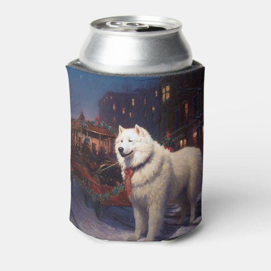 Rafraîchisseur Pour Canette Samoyed Christmas Festive Saison (Can Dos)