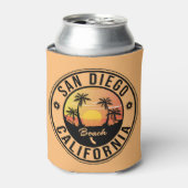 Rafraîchisseur Pour Canette San Diego California Sunset Vacances Souvenirs (Can devant)