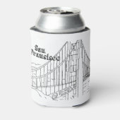 Rafraîchisseur Pour Canette San Fran Golden Gate Bridge California Art Design (Can Dos)