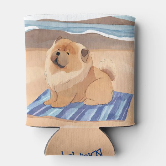 Rafraîchisseur Pour Canette SAND N'SEA Chow Chow Chien (Dos)