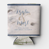 Rafraîchisseur Pour Canette Sandy Beach Wedding 2 Can Cooler (Devant)