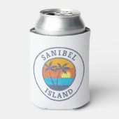 Rafraîchisseur Pour Canette Sanibel Island, Florida Faded Classic Style (Can devant)