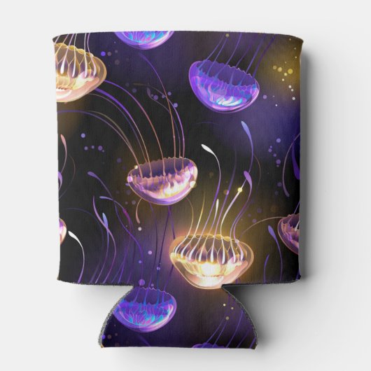 Rafraîchisseur Pour Canette Sans joint avec méduse éclatante (Dos)