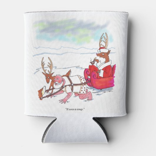 Rafraîchisseur Pour Canette Santa Claus Coup can cooler (Devant)