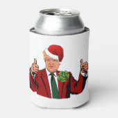 Rafraîchisseur Pour Canette santa claus donald trump (Can devant)