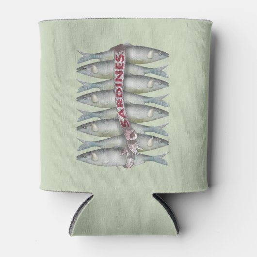 Rafraîchisseur Pour Canette Sardines fraîches (Devant)