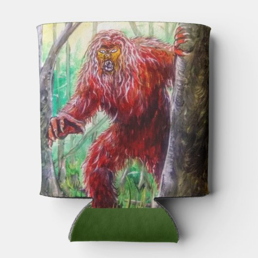 Rafraîchisseur Pour Canette Sasquatch Bigfoot peut refroidir Coozie (Dos)