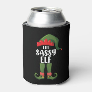 Rafraîchisseur Pour Canette Sassy Elf Matching Family Group Christmas Party
