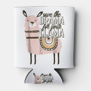 Rafraîchisseur Pour Canette Sauvez le drame pour votre chemise en lama Funny S