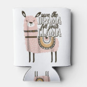 Rafraîchisseur Pour Canette Sauvez le drame pour votre chemise en lama Funny S (Dos)