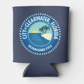 Rafraîchisseur Pour Canette Sceau de Clearwater, Floride (Devant)