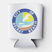 Rafraîchisseur Pour Canette Sceau de Delray Beach, Floride (Devant)