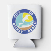 Rafraîchisseur Pour Canette Sceau de Delray Beach, Floride (Dos)