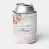 Rafraîchisseur Pour Canette Scénario de Baby Shower Pampas Herbe Terracotta (Can Dos)