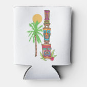 Rafraîchisseur Pour Canette Scène de totem tropical (Devant)